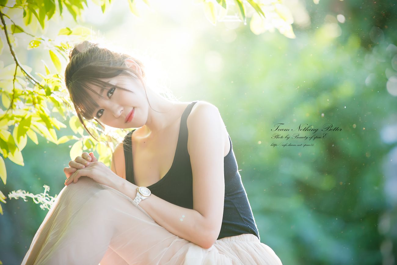 韩国女神李二慧《外拍唯美长裙系列》-图94