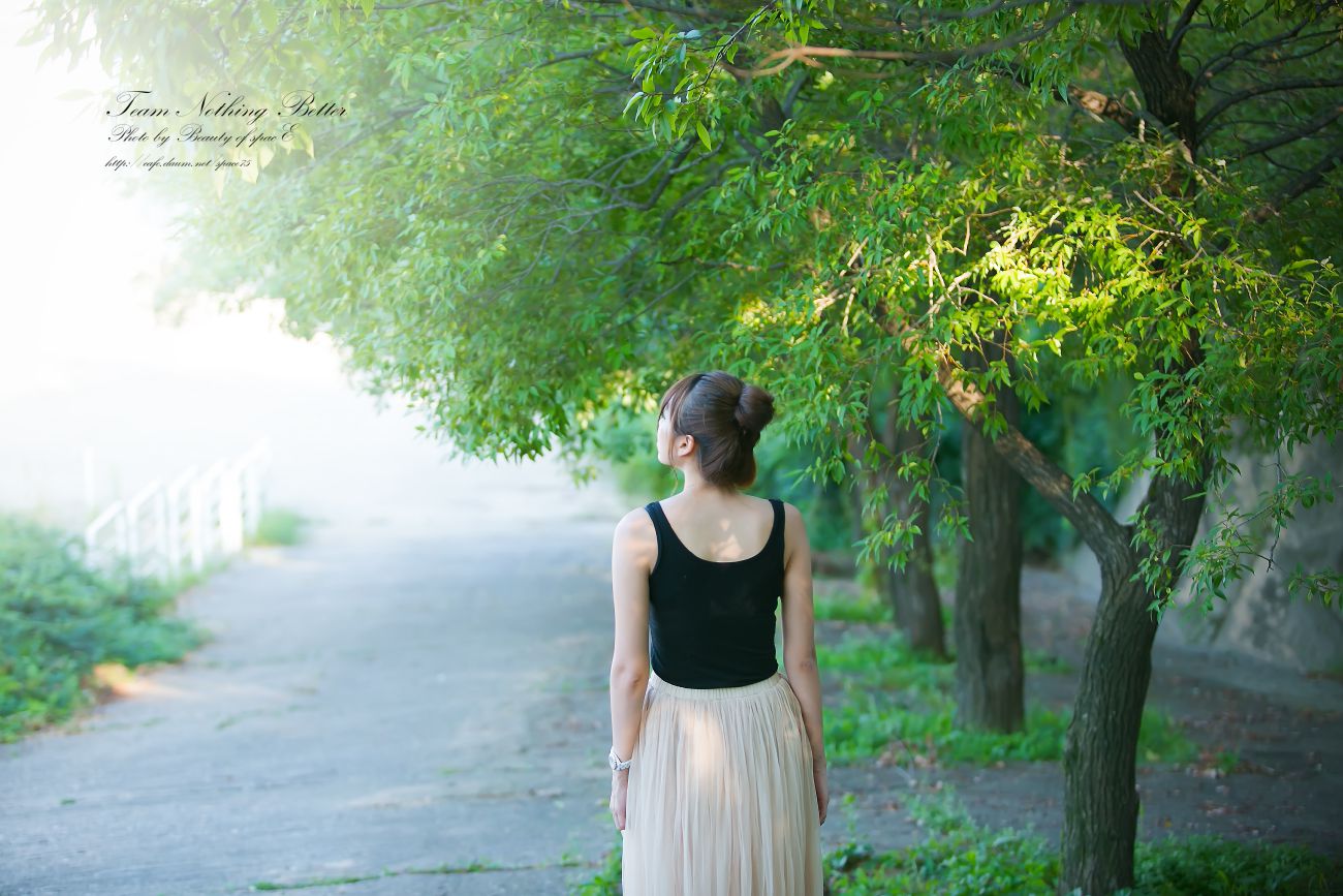 韩国女神李二慧《外拍唯美长裙系列》-图98