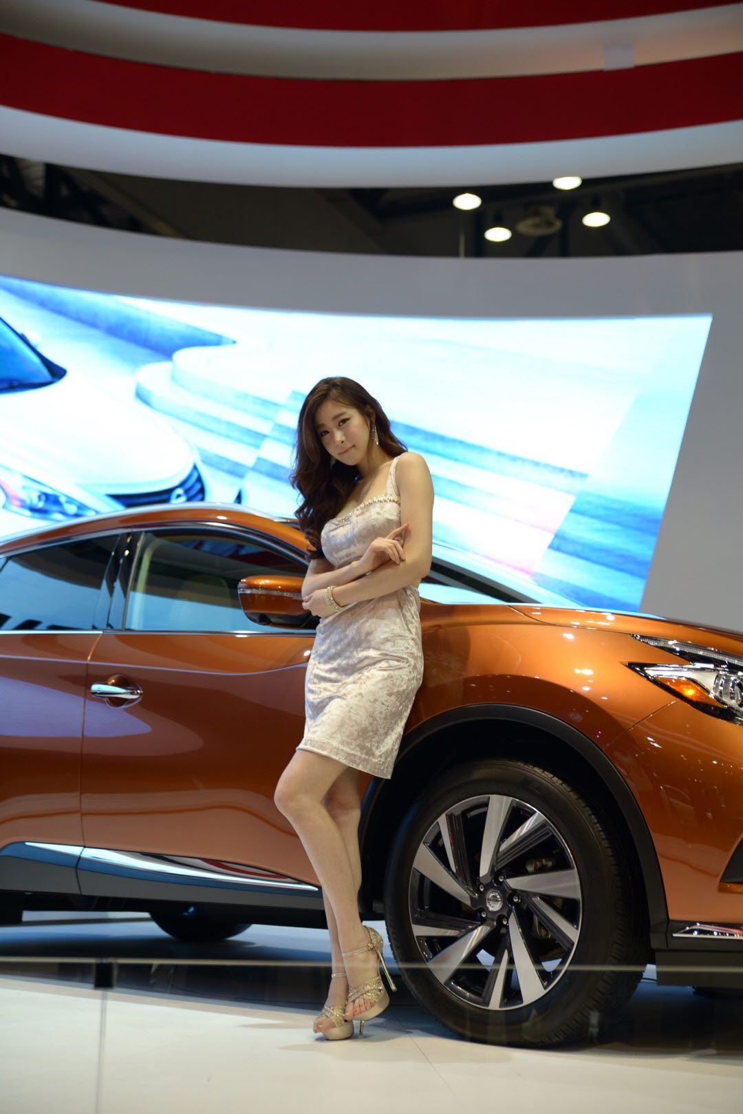 韩国美女崔娜英(???) - 车展系列图片合辑-图2
