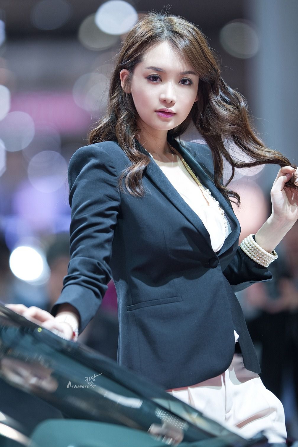 韩国车模林智慧 ???《展台图片大全》合辑-图77