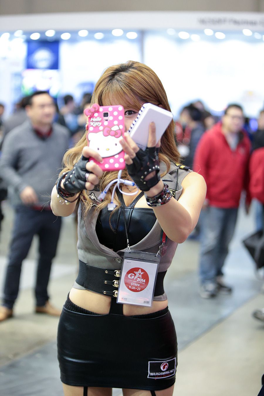 韩国Show GIRL美女许允美《游戏展》场外篇 图片合辑-图101