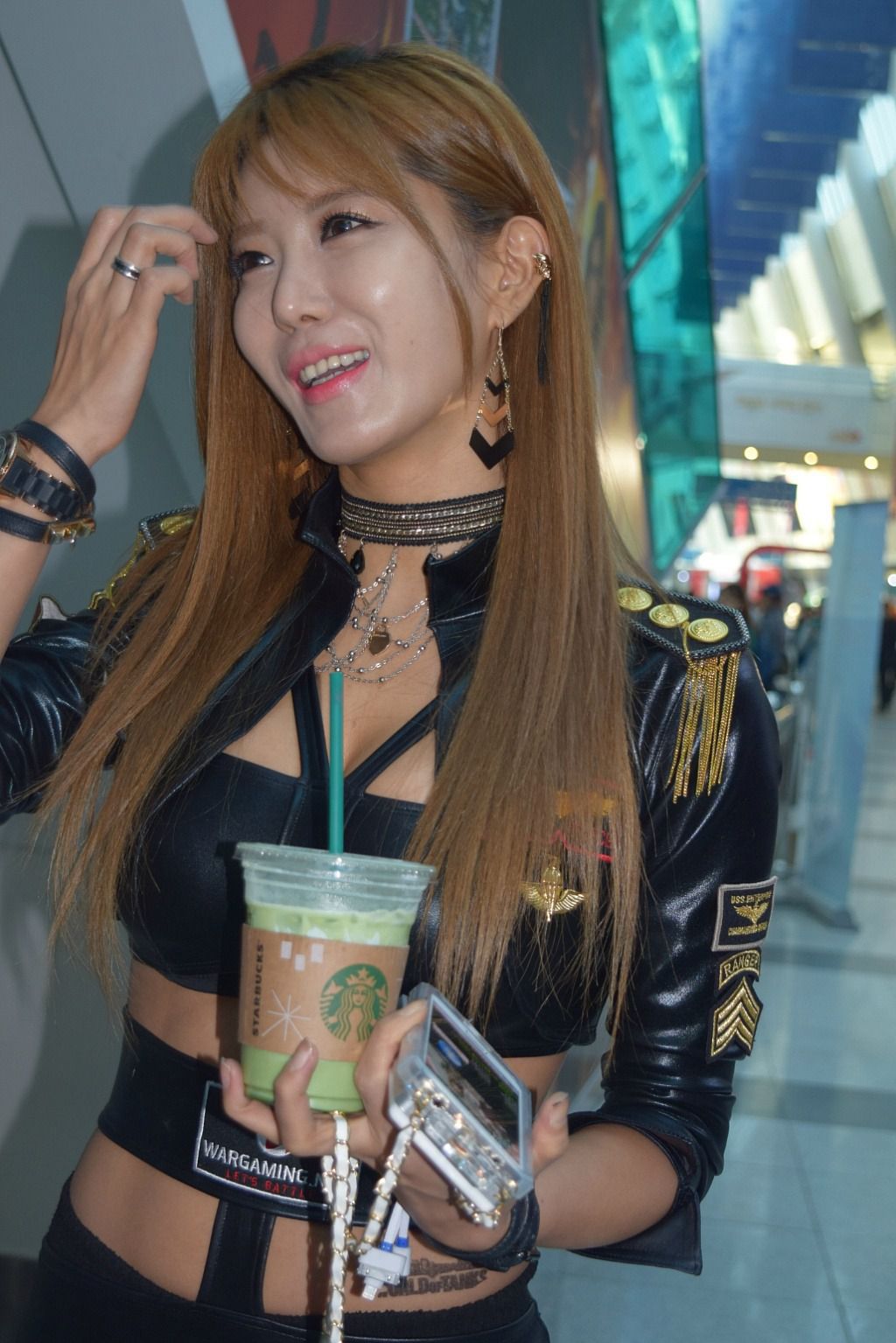 韩国Show GIRL美女许允美《游戏展》场外篇 图片合辑-图56