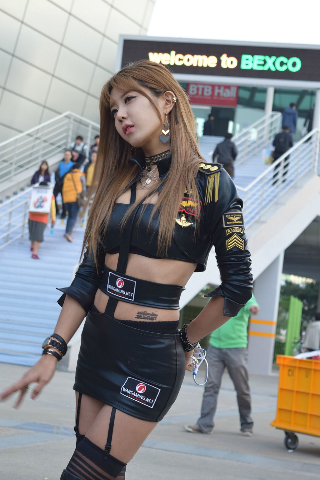 韩国Show GIRL美女许允美《游戏展》场外篇 图片合辑-图63