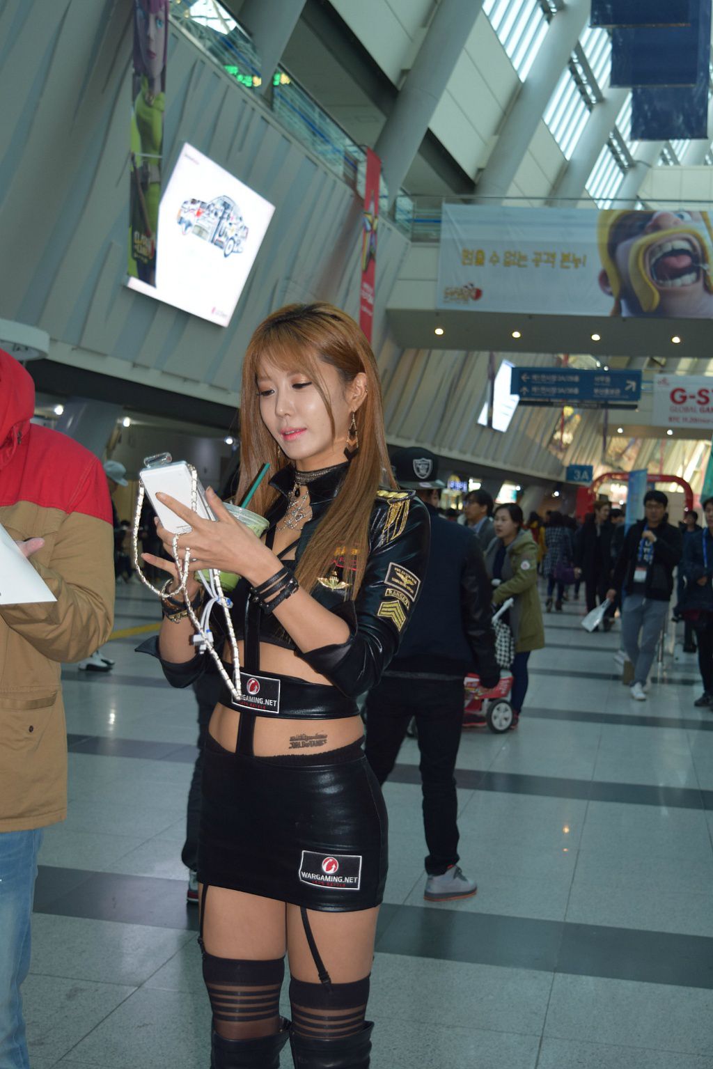 韩国Show GIRL美女许允美《游戏展》场外篇 图片合辑-图71