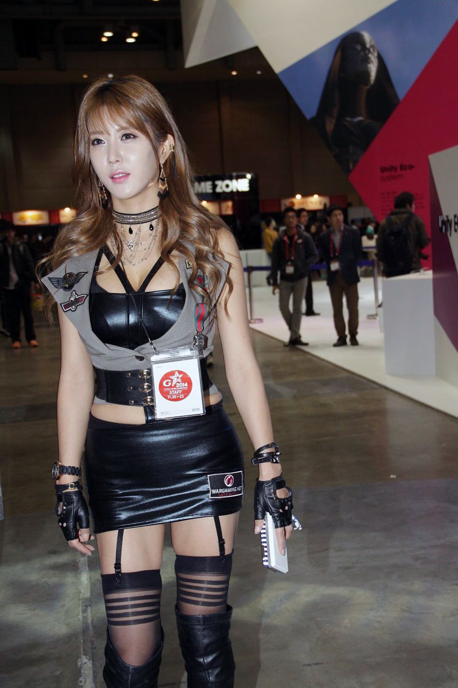 韩国Show GIRL美女许允美《游戏展》场外篇 图片合辑-图97