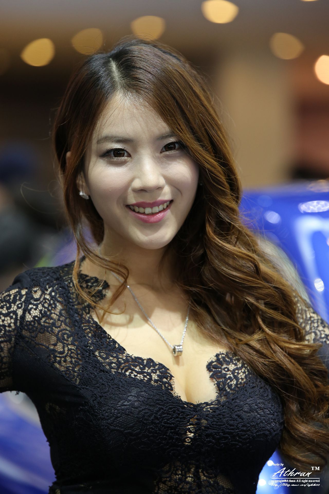 韩国车模车贞儿(???)《车展图片蕾丝系列》合辑-图26