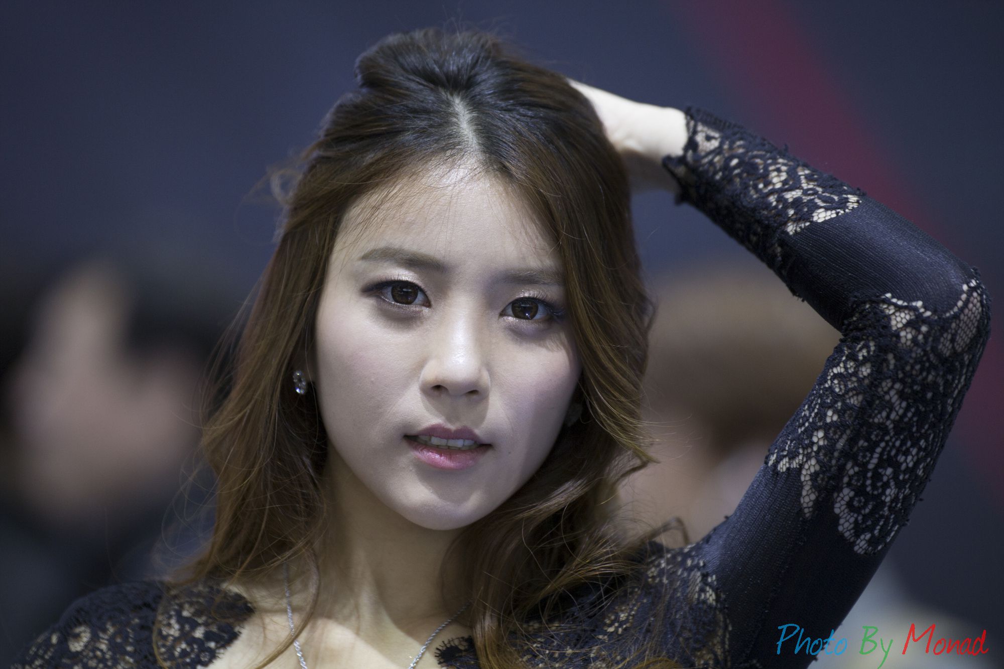 韩国车模车贞儿(???)《车展图片蕾丝系列》合辑-图28