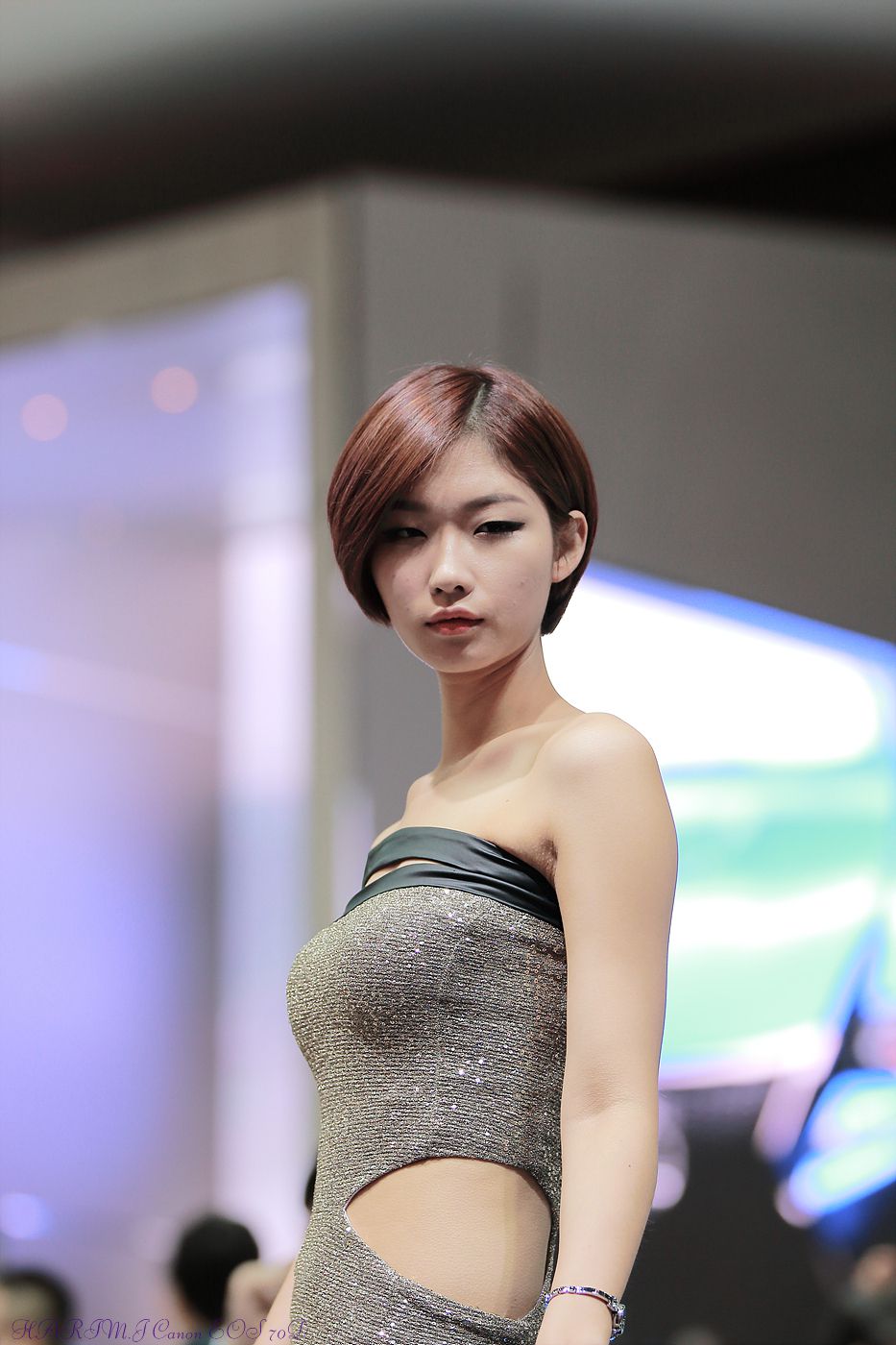 韩国美女崔柳娜《车展图片》套图-图15