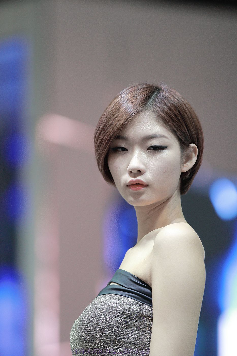 韩国美女崔柳娜《车展图片》套图-图19