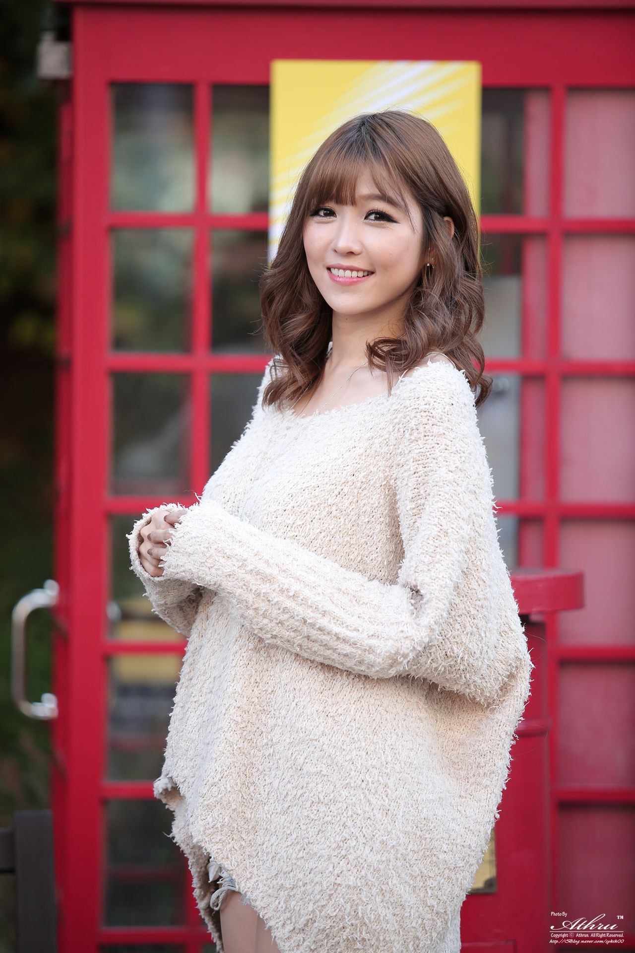 韩国女神李恩慧《街拍热裤美腿系列》-图18