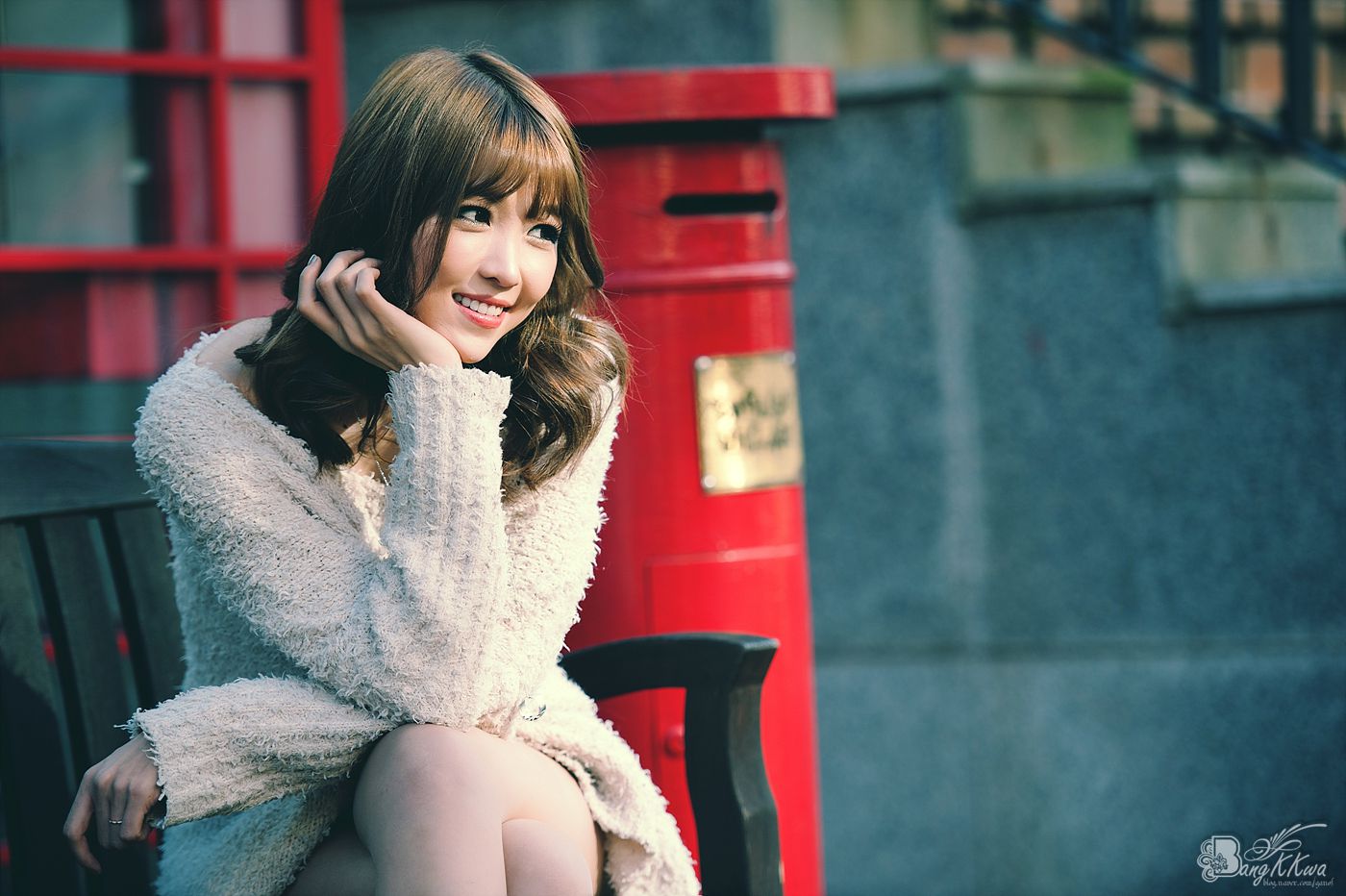 韩国女神李恩慧《街拍热裤美腿系列》-图24