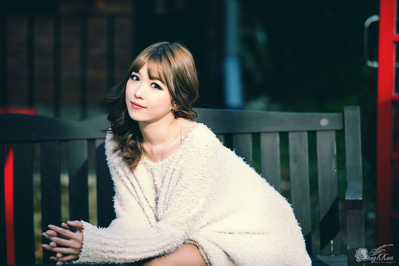 韩国女神李恩慧《街拍热裤美腿系列》-图26