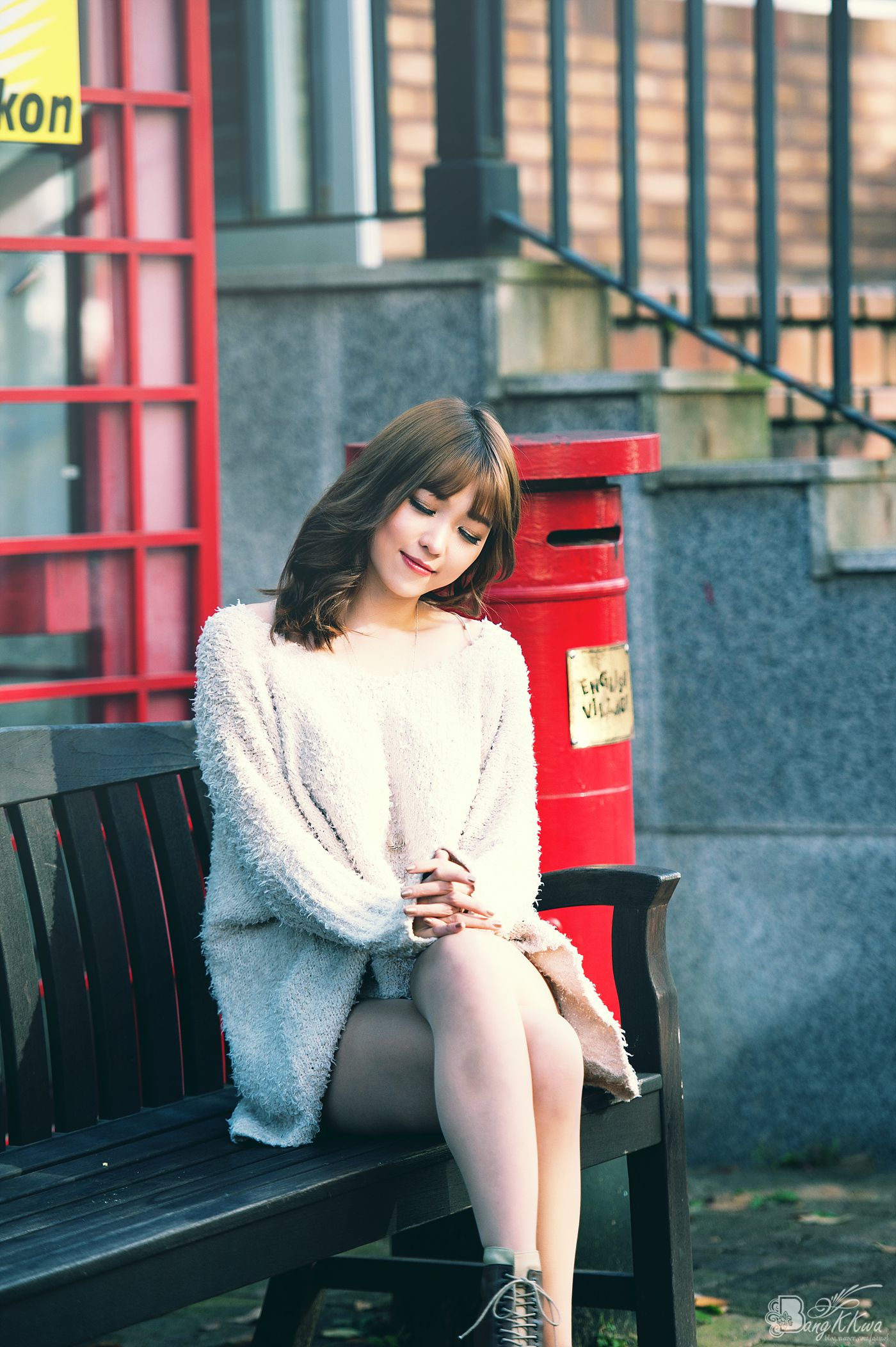 韩国女神李恩慧《街拍热裤美腿系列》-图27