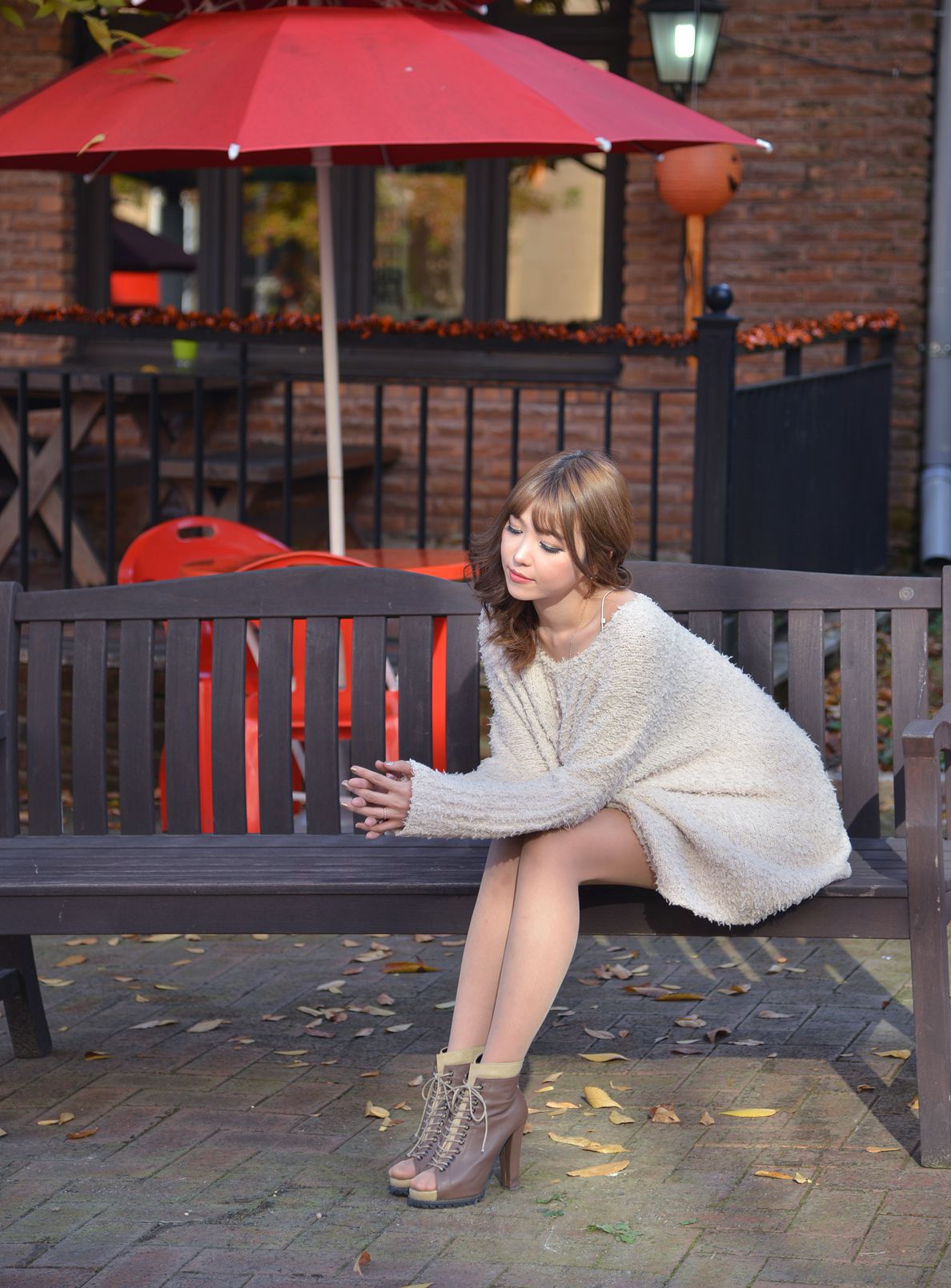 韩国女神李恩慧《街拍热裤美腿系列》-图30