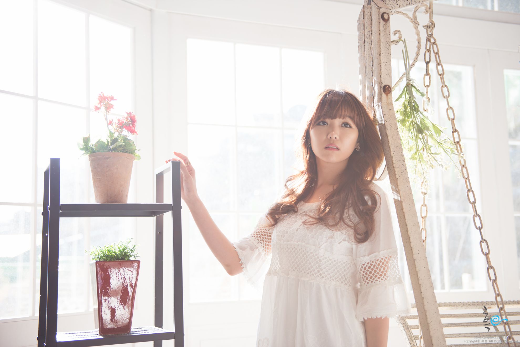 李恩慧《室拍蕾丝连衣裙》-图17