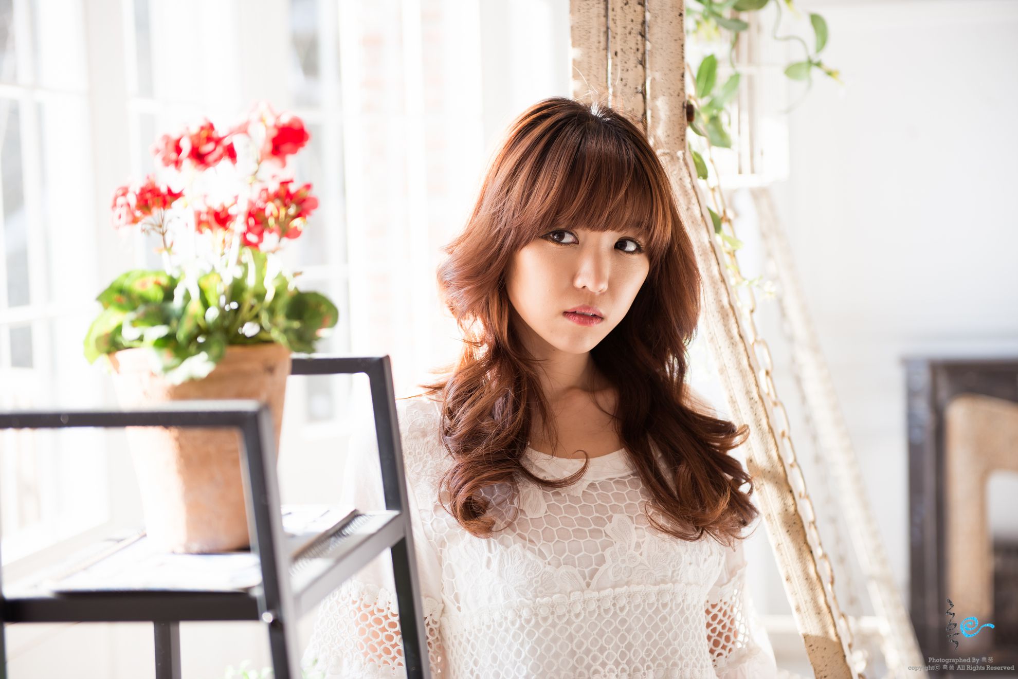 李恩慧《室拍蕾丝连衣裙》-图19