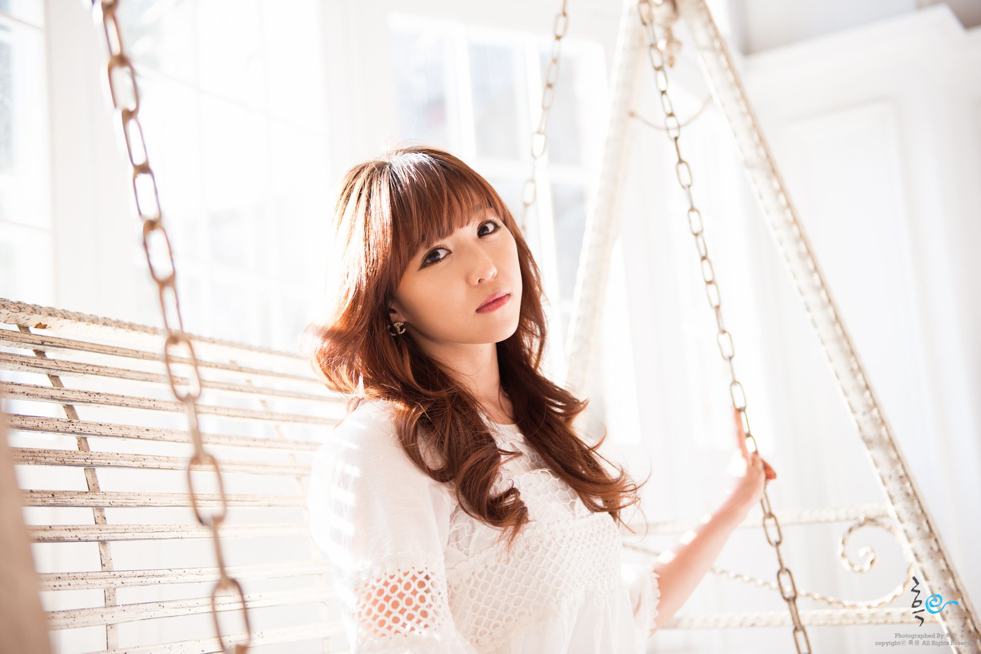 李恩慧《室拍蕾丝连衣裙》-图21