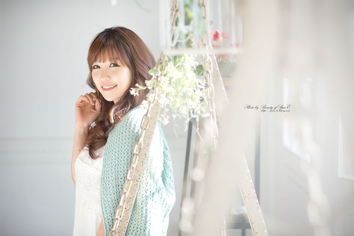 李恩慧《室拍蕾丝连衣裙》-图32