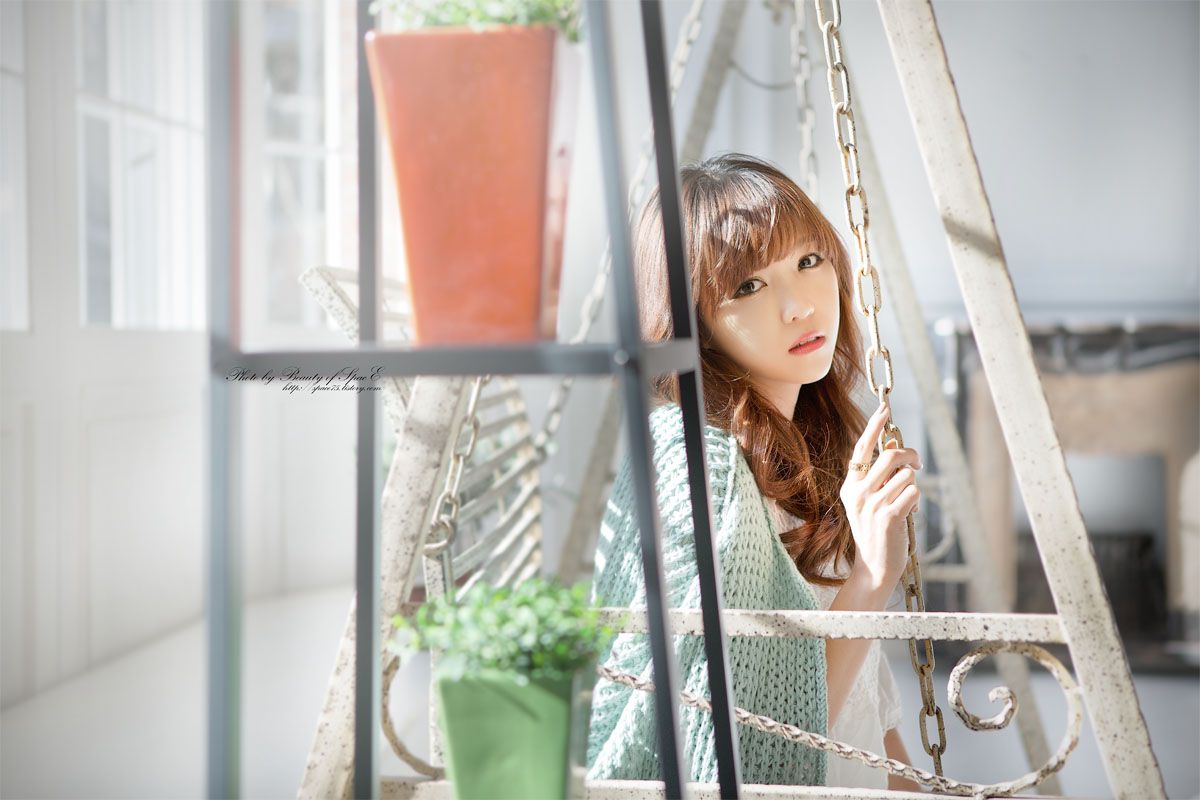 李恩慧《室拍蕾丝连衣裙》-图34