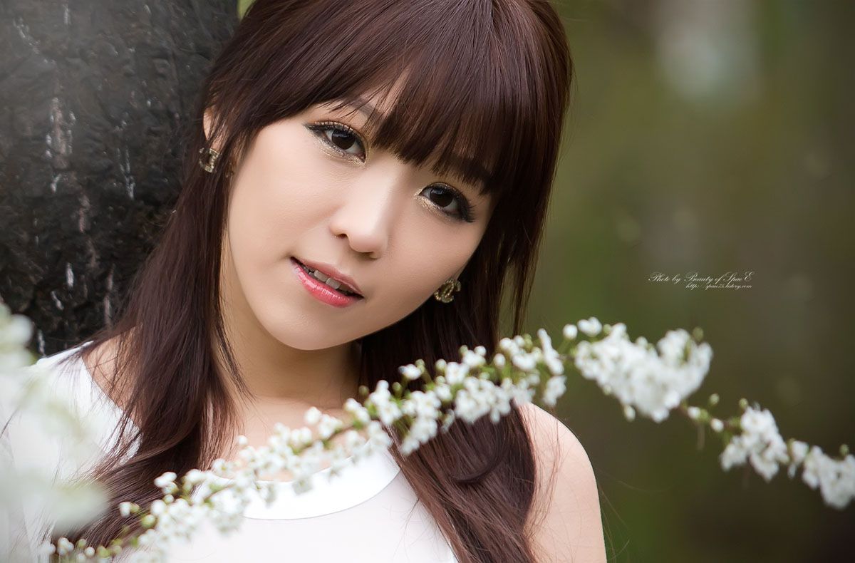 李恩慧《唯美白色长裙》外拍-图12