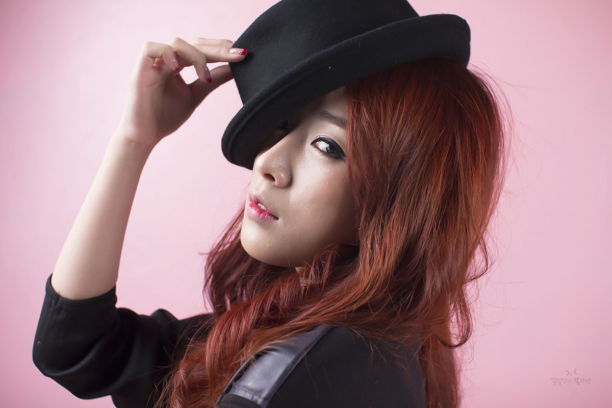 韩国美女模特敏儿棚拍写真合集-图15