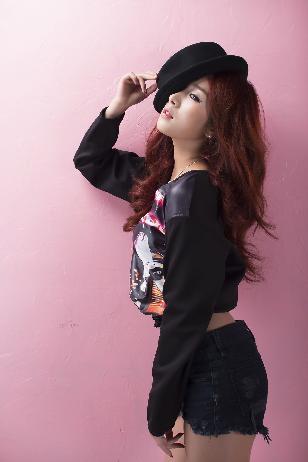 韩国美女模特敏儿棚拍写真合集-图6