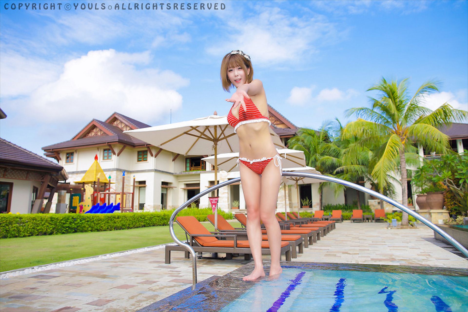 许允美《度假村比基尼外拍套图》-图3