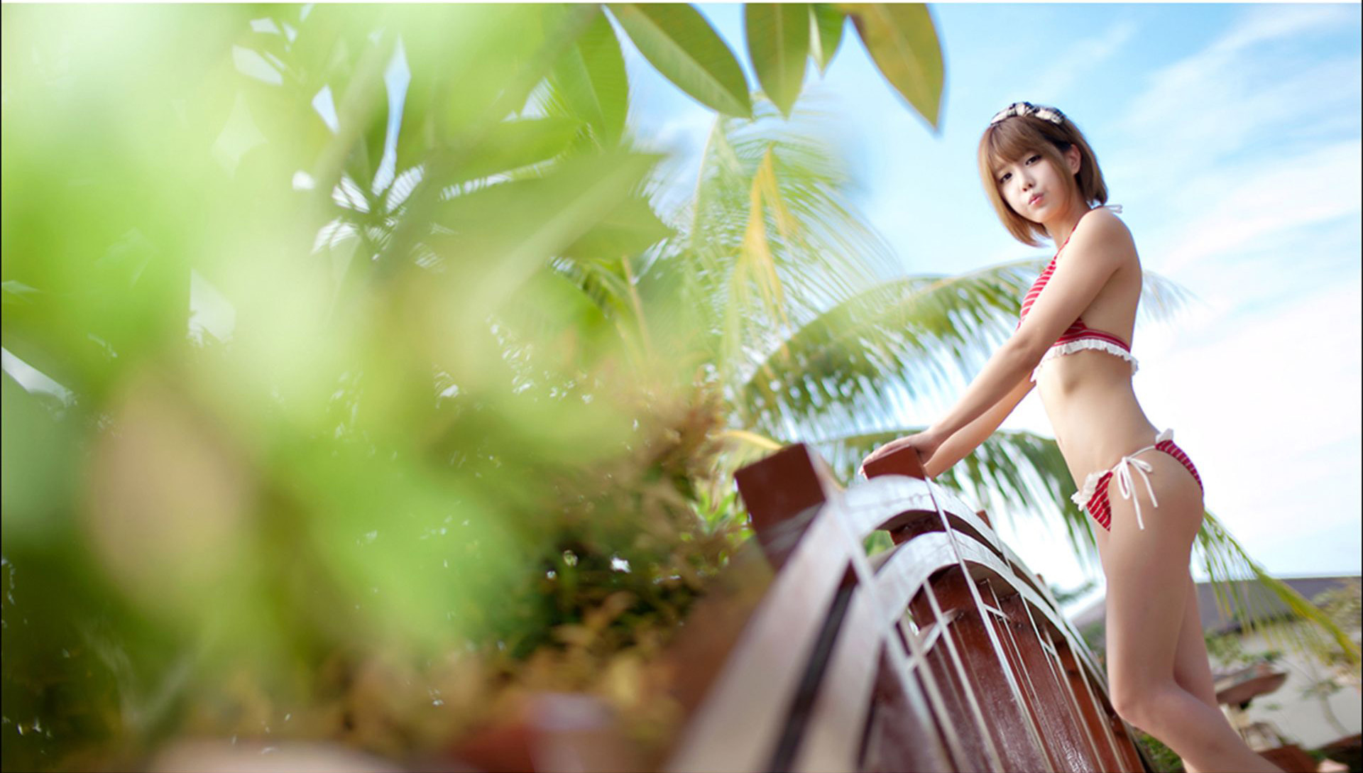 许允美《度假村比基尼外拍套图》-图76