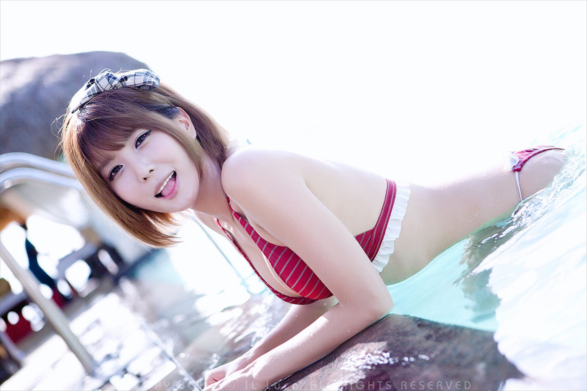 许允美《度假村比基尼外拍套图》-图7