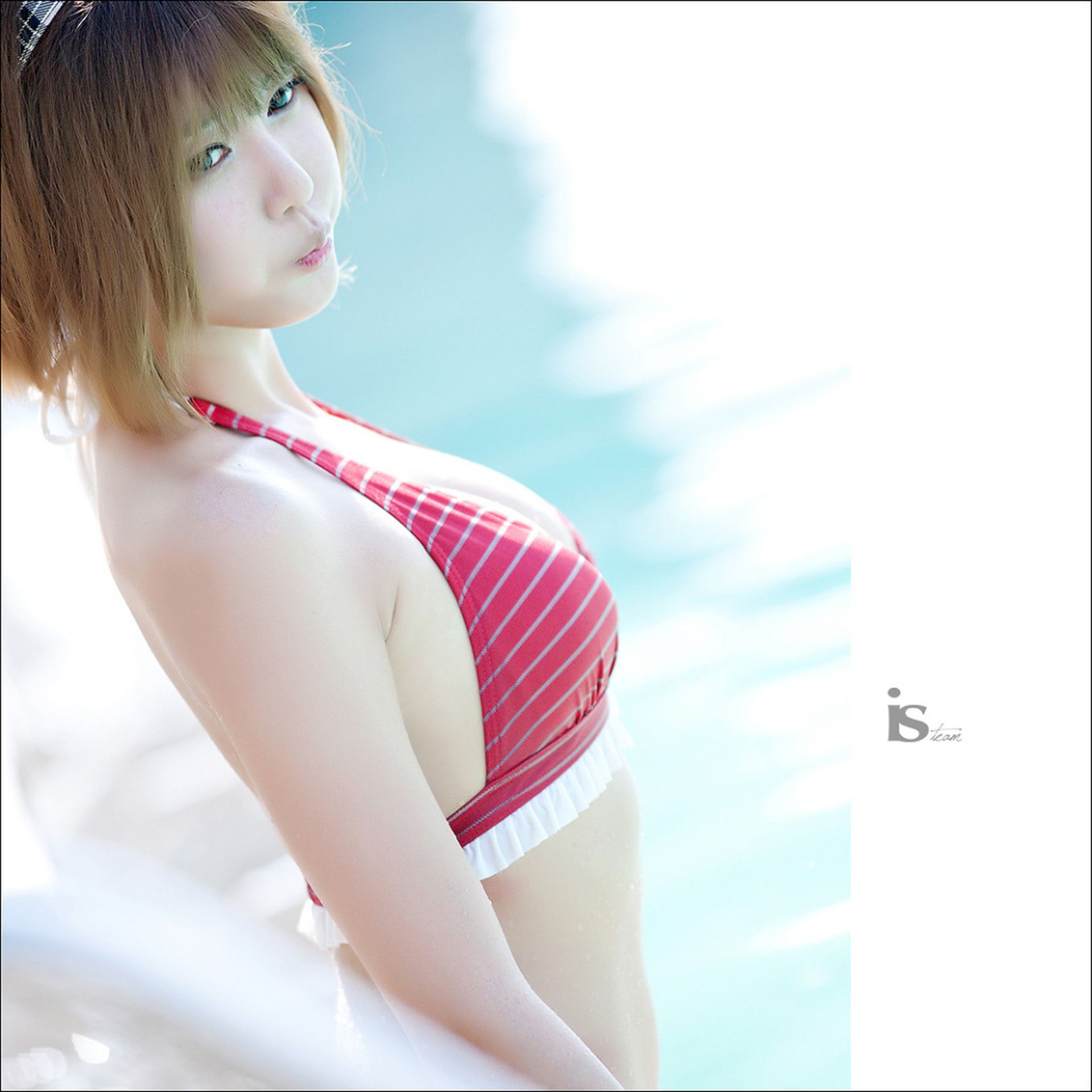 许允美《度假村比基尼外拍套图》-图8