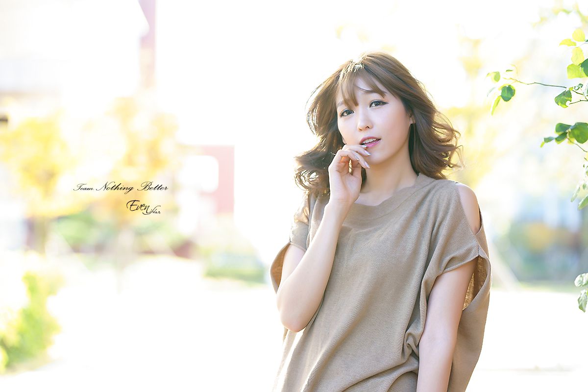 韩国少女李恩慧《清新街拍写真》合集-图0