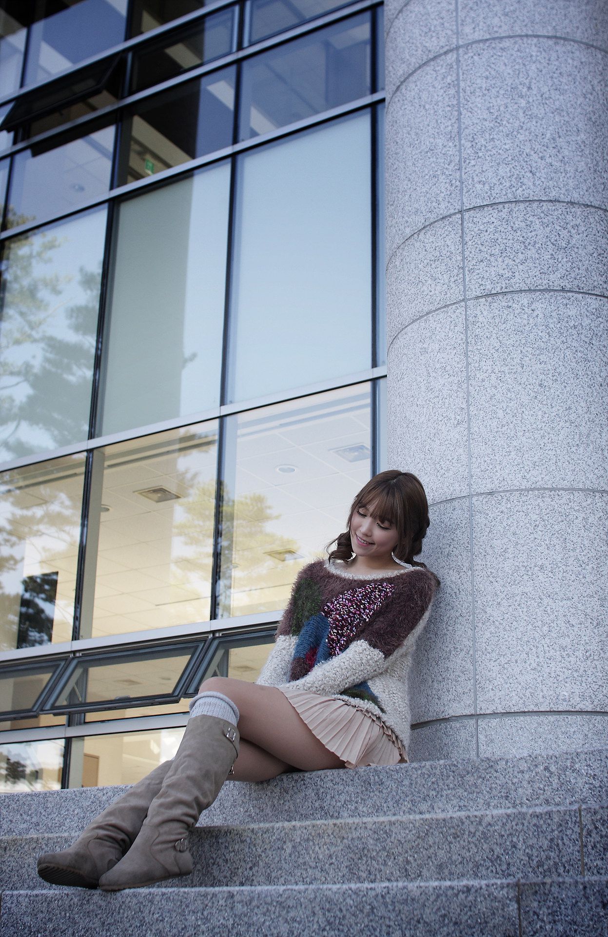 韩国少女李恩慧《清新街拍写真》合集-图11