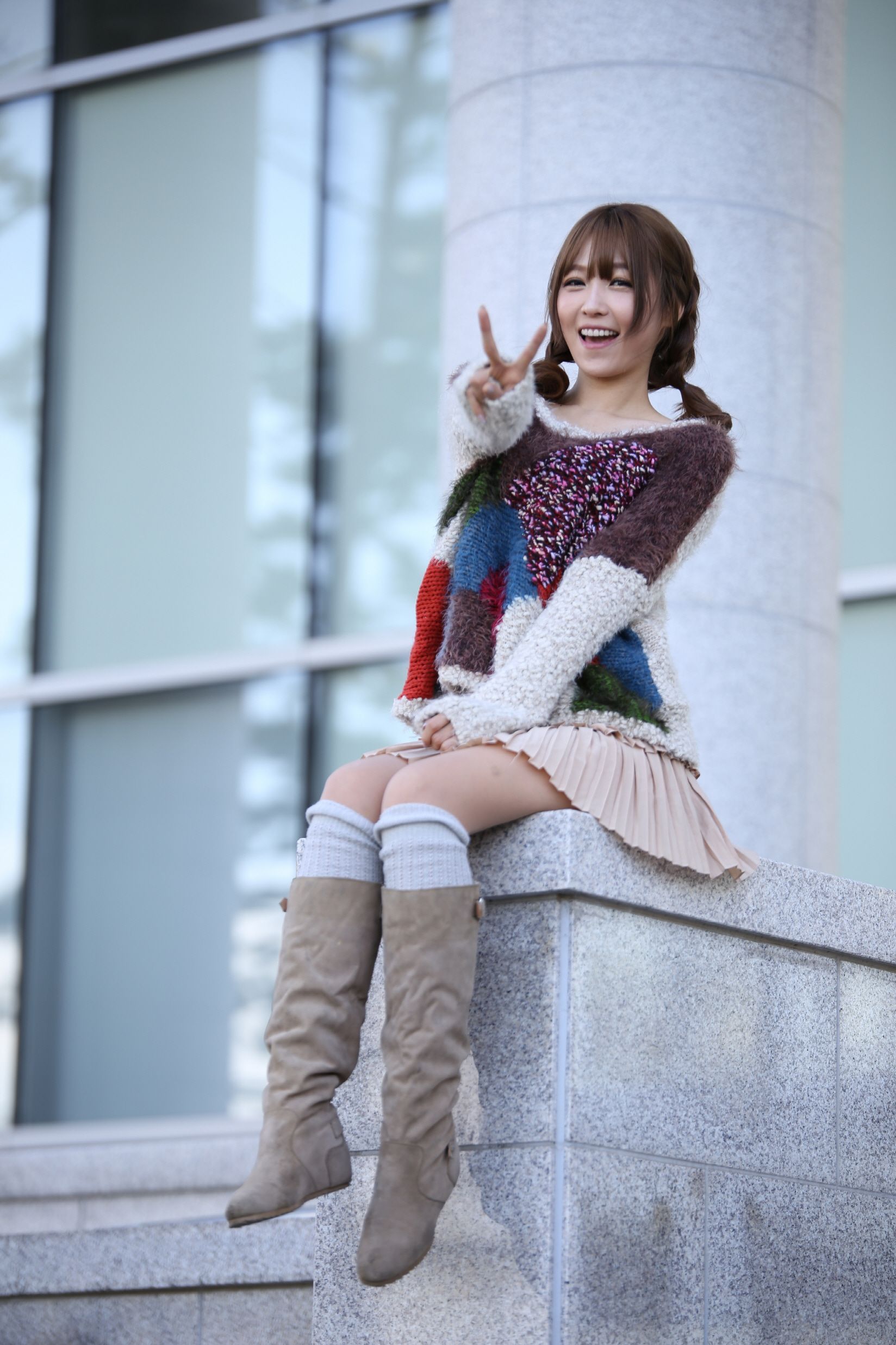 韩国少女李恩慧《清新街拍写真》合集-图16