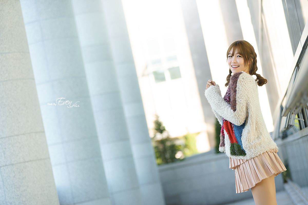 韩国少女李恩慧《清新街拍写真》合集-图18