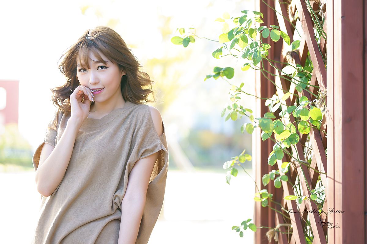 韩国少女李恩慧《清新街拍写真》合集-图1