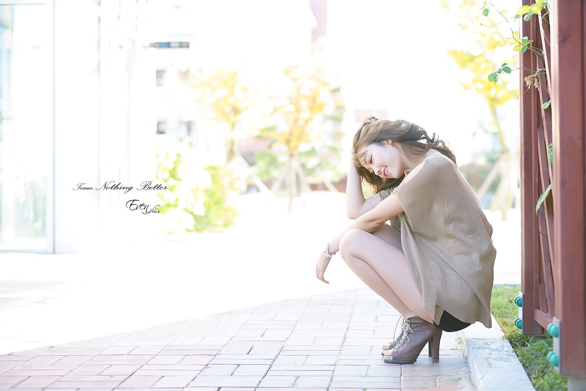 韩国少女李恩慧《清新街拍写真》合集-图2