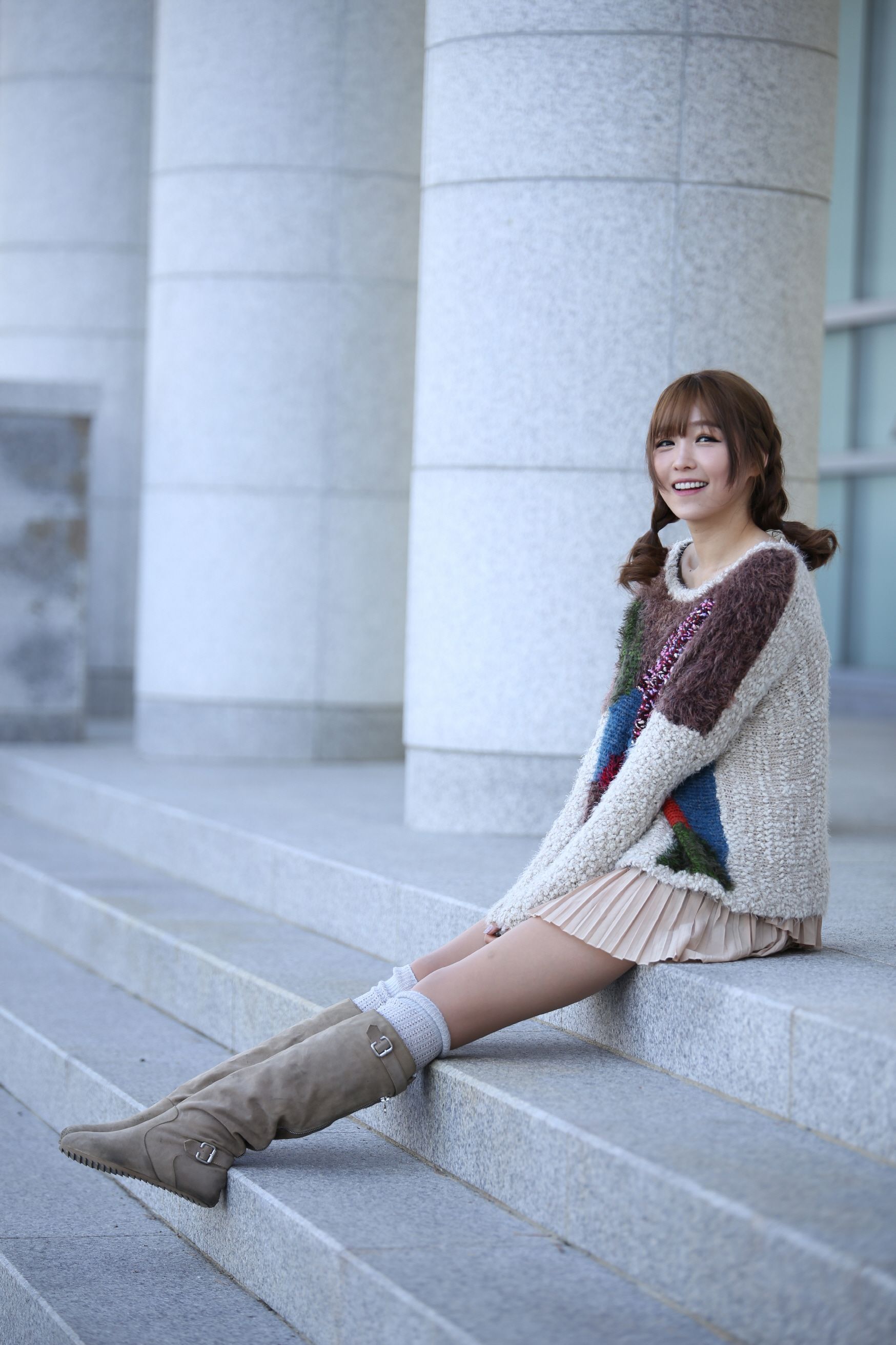 韩国少女李恩慧《清新街拍写真》合集-图30