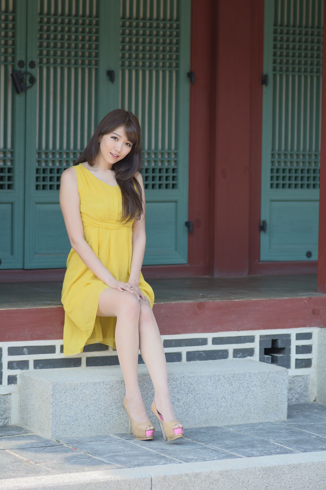 韩国少女李恩慧《清新街拍写真》合集-图86