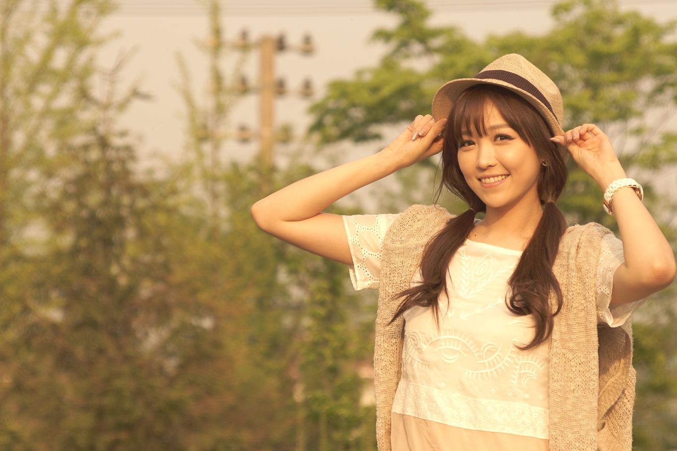 韩国少女李恩慧《清新街拍写真》合集-图92