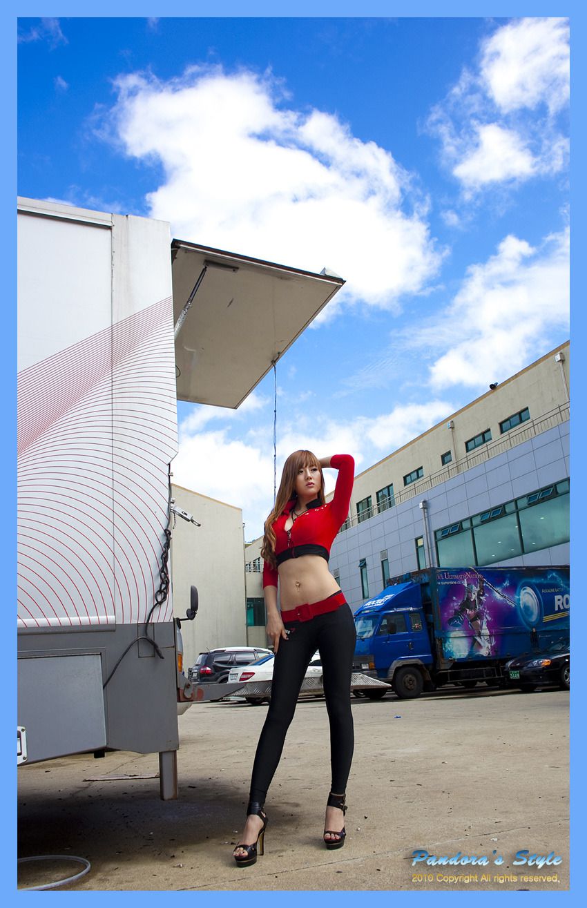 韩国车模黄美姬 Hwang Mi Hee《车展图片系列》合集版-图16