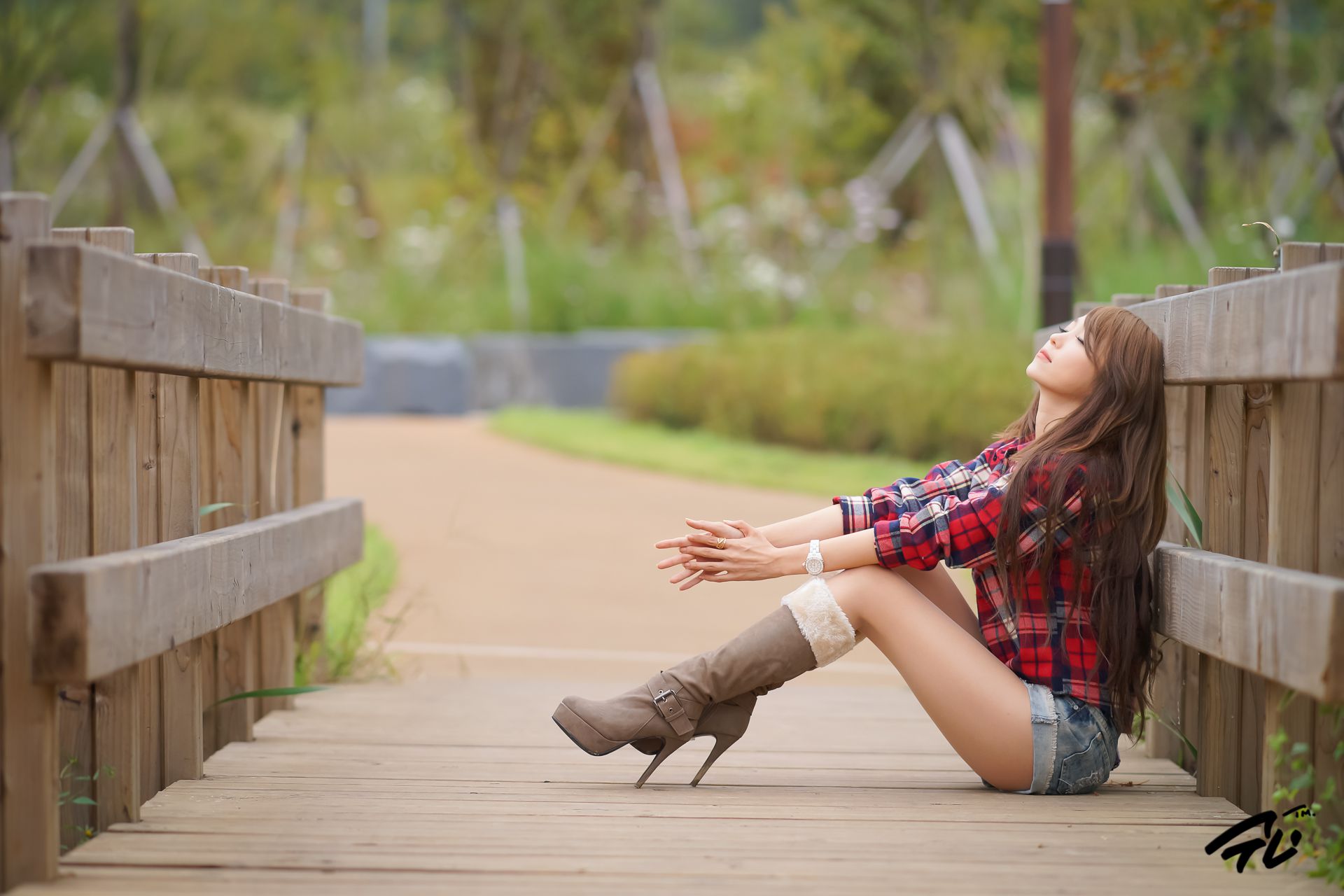 韩国模特李仁慧《热裤系列》写真合集-图30