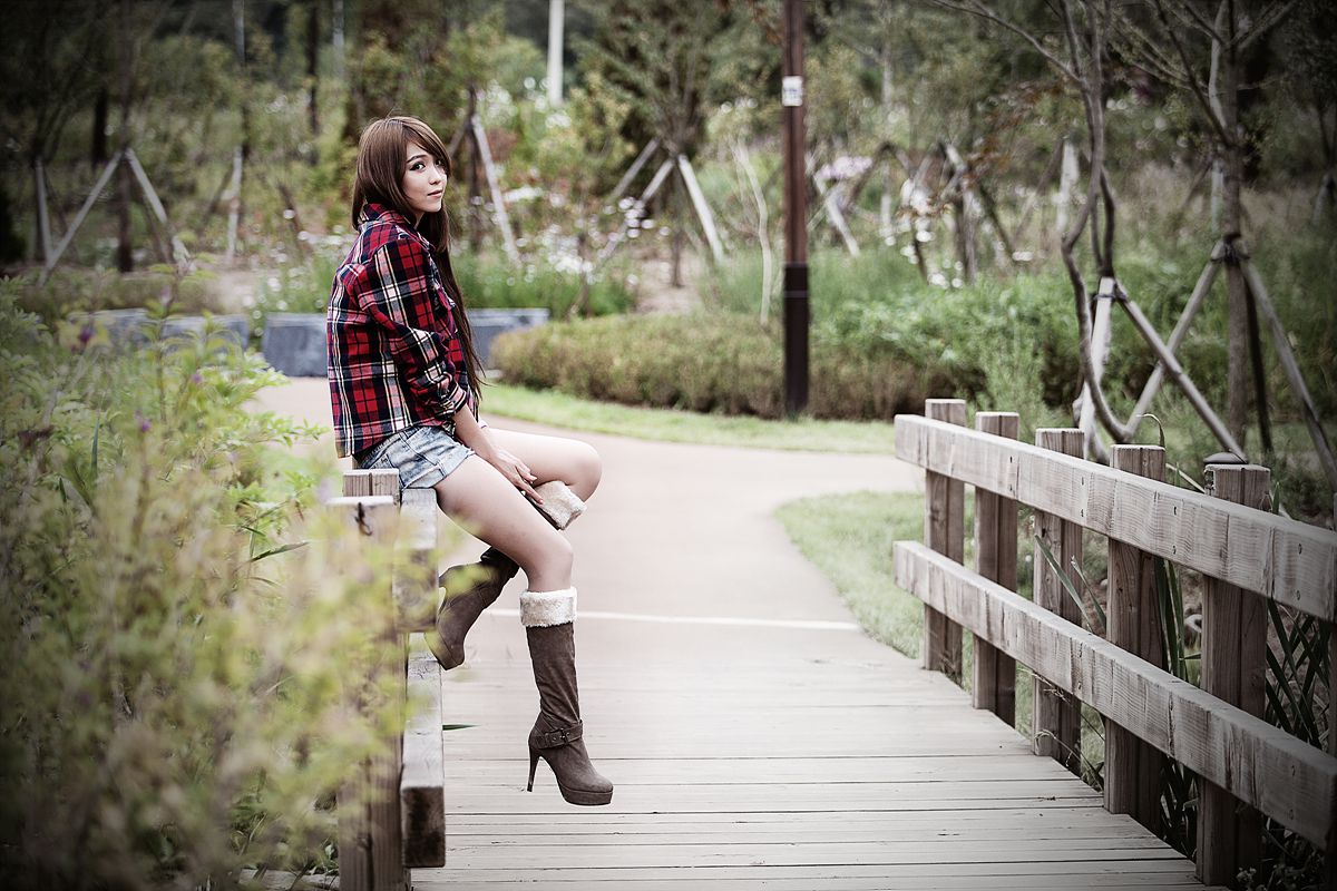 韩国模特李仁慧《热裤系列》写真合集-图37