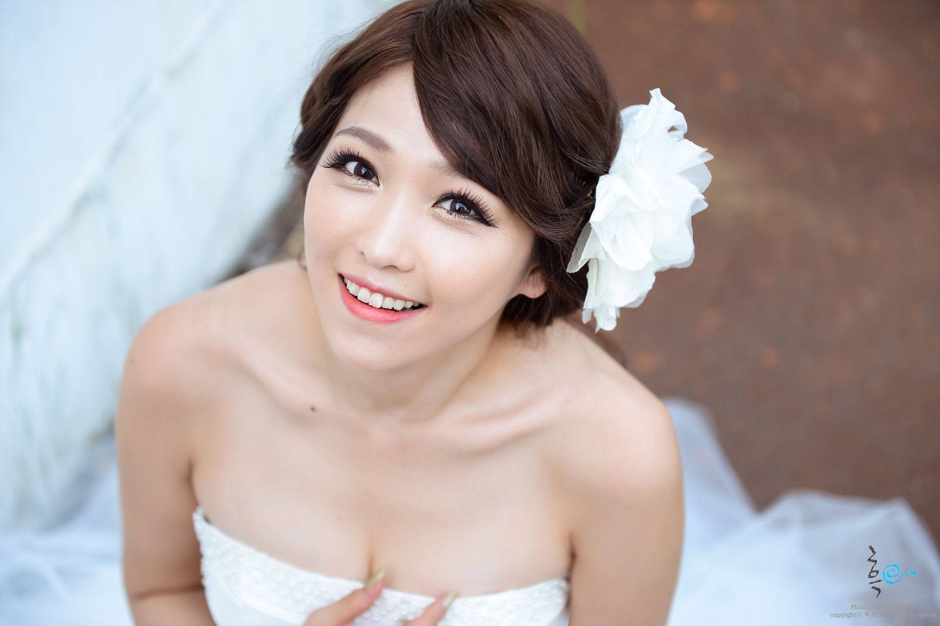 李恩慧《外拍唯美婚纱系列》套图-图10