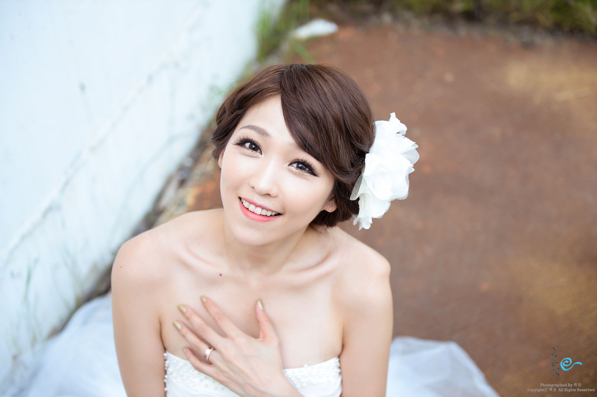 李恩慧《外拍唯美婚纱系列》套图-图12