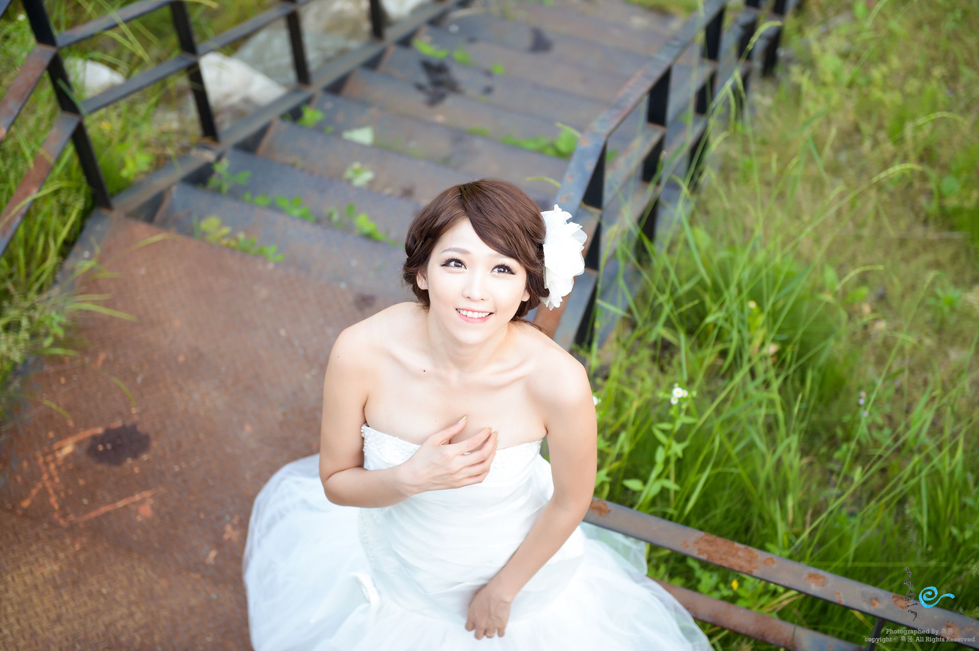 李恩慧《外拍唯美婚纱系列》套图-图14