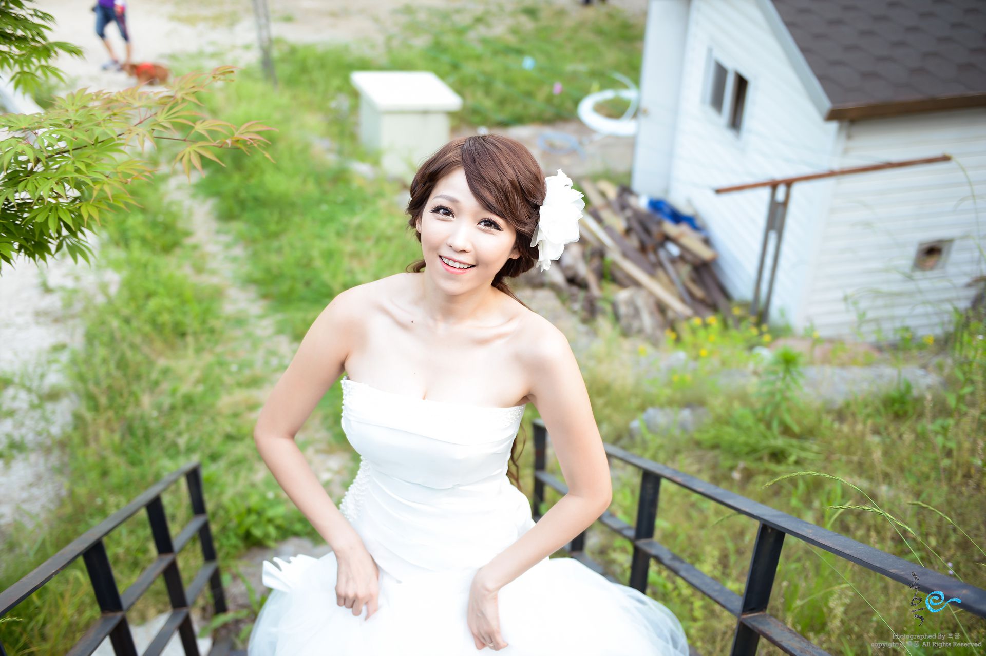 李恩慧《外拍唯美婚纱系列》套图-图16