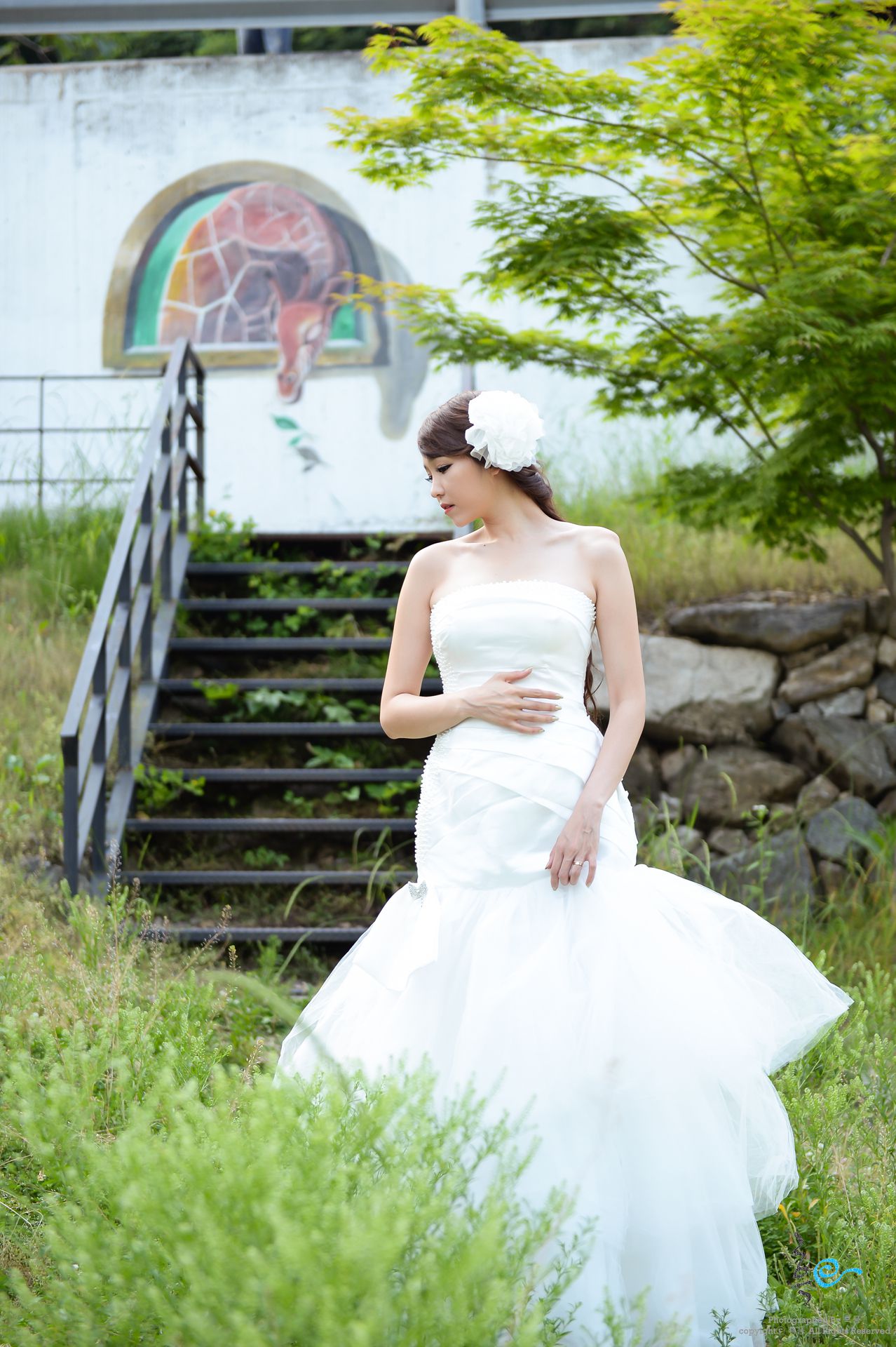 李恩慧《外拍唯美婚纱系列》套图-图17