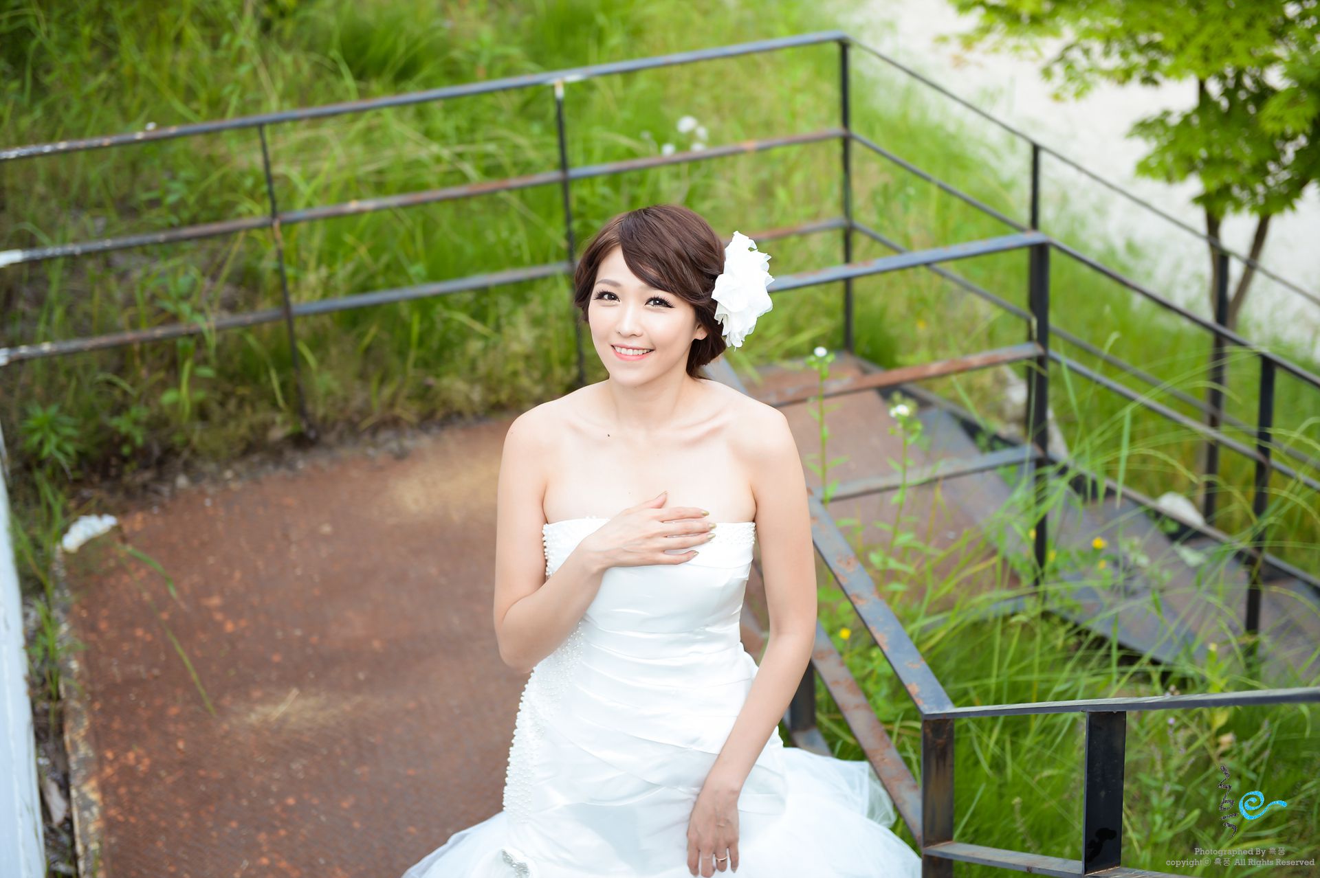 李恩慧《外拍唯美婚纱系列》套图-图18