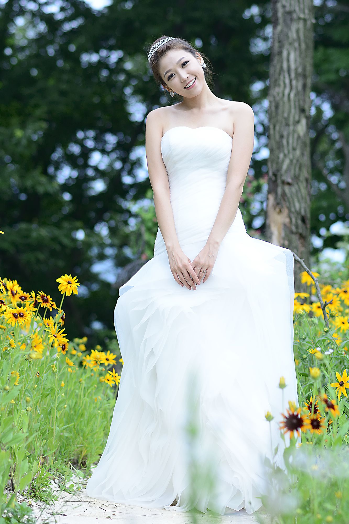 李恩慧《外拍唯美婚纱系列》套图-图2