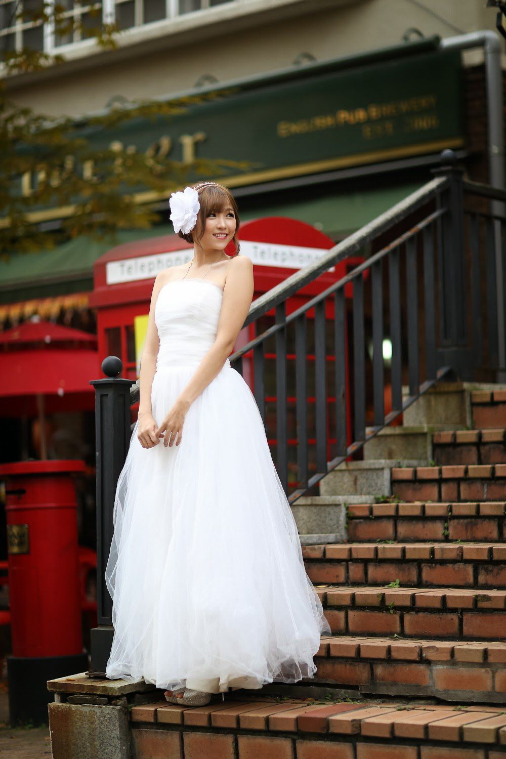 李恩慧《外拍唯美婚纱系列》套图-图33